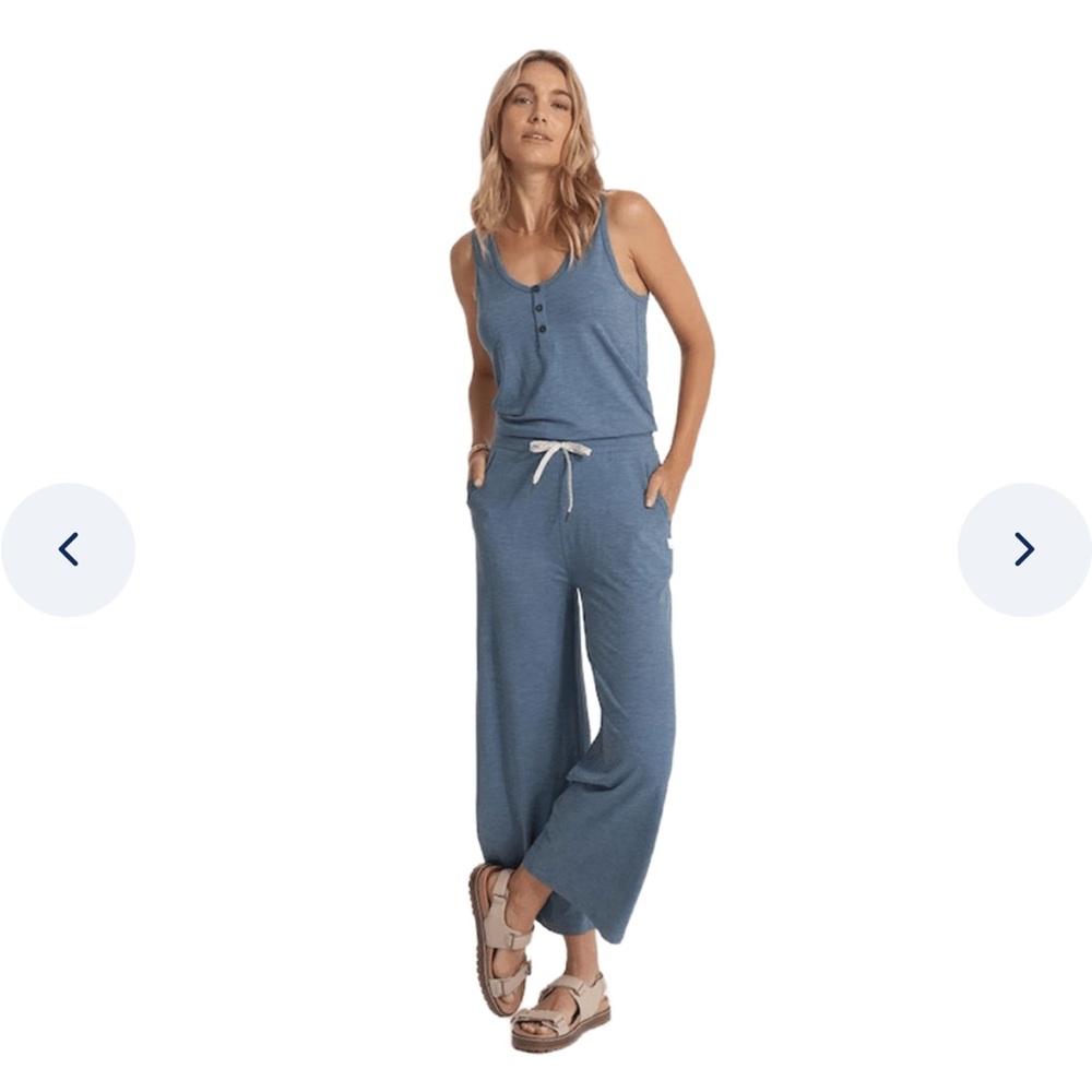 Vuori Blue Jumpsuit